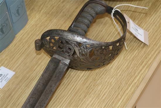 A French Cavalry officers sword